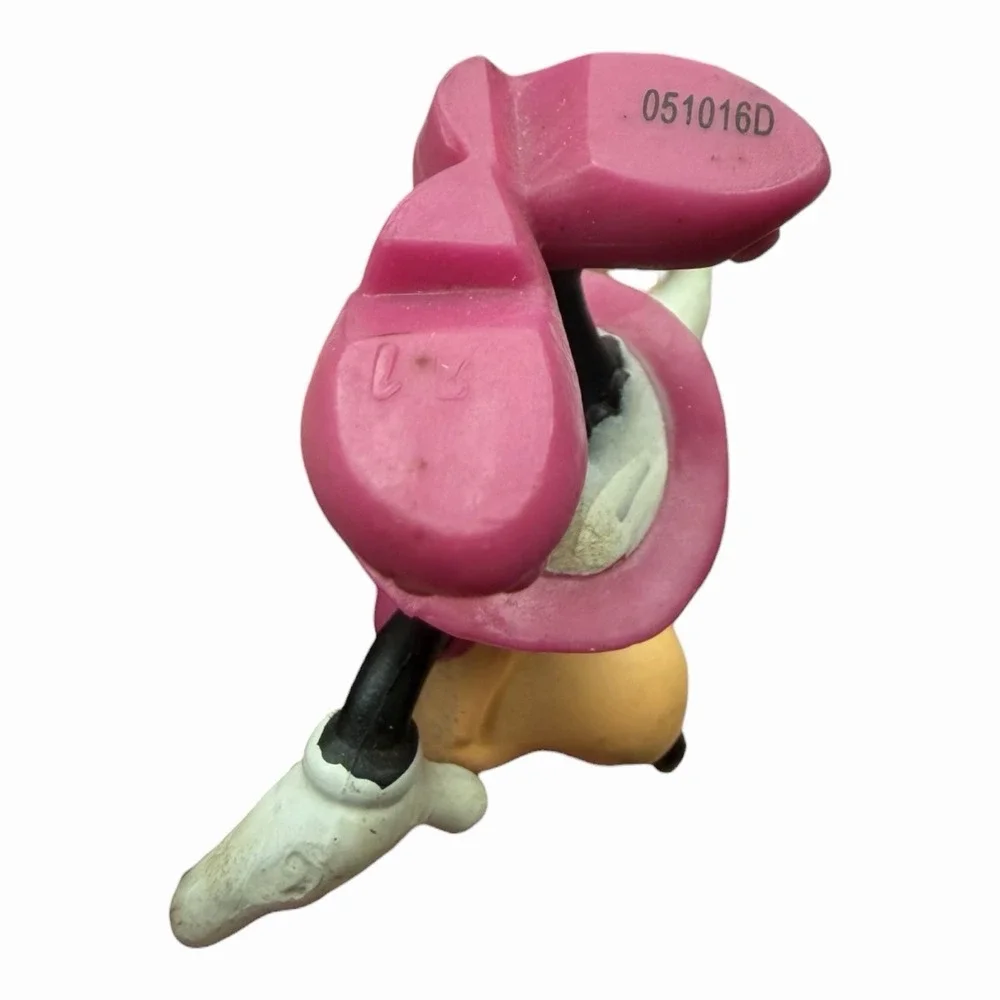 Disney Vintage Minnie Mouse Pink Dress Figure‎ 2